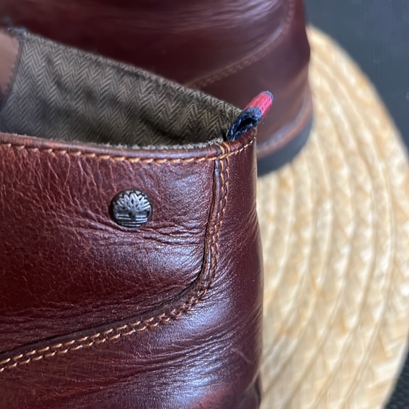 Timberland Men Earth-keepers leather high Top Boots Size 9.5 - Picture 5 of 14